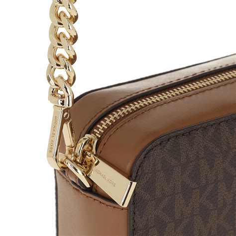 michael kors jet set bruine crossbody tas|Jet Set Small Crossbody Bag .